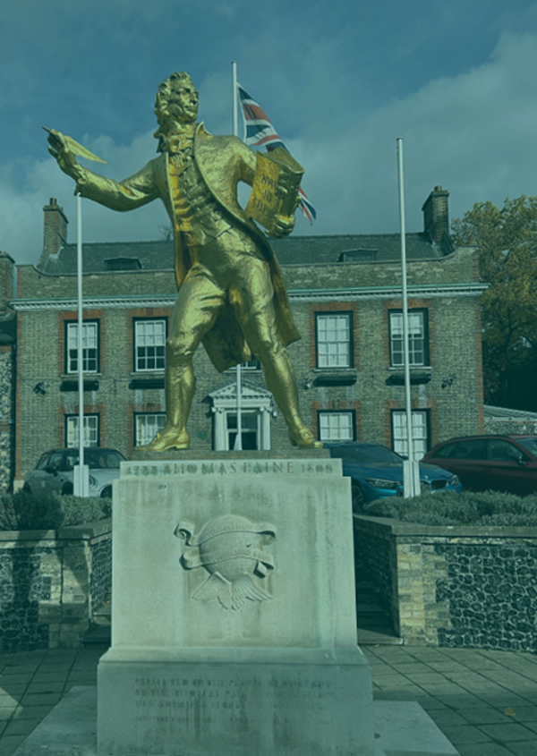 Statue of Thomas Paine